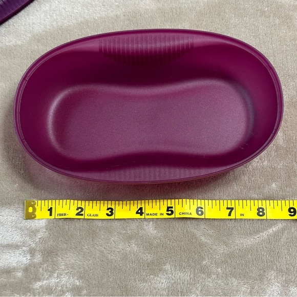 Tupperware Microwave Breakfast Maker Set Rhubarb - Picture 9 of 9